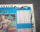 1954 ALMANACH CALENDRIER DES P.T.T, PTT, POSTE, OLLER - Big : 1941-60