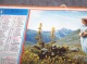 Delcampe - 1958 ALMANACH CALENDRIER DES P.T.T, PTT, POSTE, OLLER, GENTIANES EN SAVOIE - Big : 1941-60