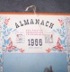 1956 ANEE BISSEXTILE ALMANACH CALENDRIER DES P.T.T, PTT, POSTE, OLLER, QU'IL EST DOUX DE S'AMUSER - Grand Format : 1941-60