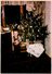 Photo Originale Noël & Son Sapin, Décorations Et Cow Boy Au Pied Du Sapin En 1961 - Panoplie Et Déguisement Western - Personnes Anonymes