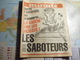 Minute N°1290 Du 24 Au 30 Décembre 1986 Après L'université, Les Transports ...la Gauche Tire Les Ficelles / Les Saboteur - Politique