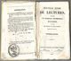 D332  Nouveau Livre De Lecture Offrant Un Tableau Historique De La Religion De 1843 - Dictionaries
