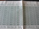 1927-32....FOGLIO INTEGRO DI 100 FRANCOBOLLI  DEI PACCHI POSTALI DA LIRE 2... CON AQUILA SABAUDA E  FASCI AL CENTRO - Pacchi Postali