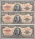 1950-BK-60 CUBA 50$ 1950 UNC CALIXTO GARCIA. 3 CONSECUTIVE. - Kuba