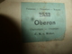 Rouleau Ancien Perforé Pour Piano Mécanique 2533 OBERON  , Ouverture  C. M. V. Weber - Objets Dérivés