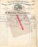 69- LYON-RARE DOUBLE FACTURE P. HANTZER PHARMACIEN-PHARMACIE-SIROP DE BOCHET IODE BERTRAND AINE-21 PLACE BELLECOUR- 1884 - 1800 – 1899