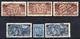 POLAND 1934 Surcharges With All Types, Used.  Michel 291 IA+B, 291 II, 292, 293 I+II - Usati