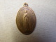 Rel. 5. Médaille En Laiton Du Souvenir Du Pélérinage De Lourdes. Combreux. - Religion & Esotérisme