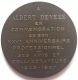 Médaille Bronze. Albert Devèze. En Commémoration De Son XXVe Anniversaire Professionel 1902-1927. A. Bonnetain. 55mm-59g - Unternehmen