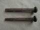 Delcampe - Ancien - Paire De Clous - Outils Anciens