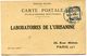 SOUDAN CARTE POSTALE BON POUR UN FLACON ECHANTILLON D'URISANINE DEPART WADMADANI 19 III 26 POUR LA FRANCE - Sudan (...-1951)