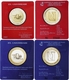 AC - 23th UNIVERSIADE COMMEMORATIVE BIMETALLIC COIN RED & BLUE PAIR / SET IZMIR, TURKEY 2005 UNCIRCULATED - Türkei