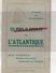 33- BORDEAUX- RARE PROGRAMME OFFICIEL CASINO QUINCONCES-1934-LA LICORNE-BIERE ATLANTIQUE- COQ-COGNAC CHABANNEAU-DELMAS - Programas