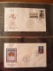 Delcampe - Collezione FDC Turchia 1968/74 (m234) - Verzamelingen (in Albums)