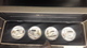 2010 Set Of 4 Coins TRUCKS - KINGS OF THE ROAD - TUVALU. Silver, Proof,  132 Gr, Original Box - Tuvalu