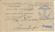 1907 - USA - LETTRE FRANCHISE AVIS De MANDAT D'ARTICLE D'ARGENT De NEW YORK => LE HAVRE (SEINE INFERIEURE) - Brieven En Documenten