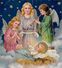 CPA  "JOYEUX NOËL" Nativité De JESUS Les Anges Et L'Etoile ** Ange Angelot Angelots Musique - Other & Unclassified
