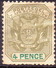 SOUTH AFRICA TRANSVAAL 1897 SG #221 4d MH Sage-green And Green Wagon With Pole - Transvaal (1870-1909)