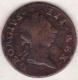 Irlande. &frac12; Penny 1766, GEORGE III, Copper, KM# 137 - Irland