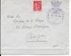 ESPAGNE - 1936 - ENVELOPPE En FRANCHISE Du COMMANDANT Des FORTIFICATIONS De La 6° DIVISION => PARIS - Nationalistische Censuur