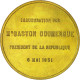 France, Medal, Exposition Coloniale, Inauguration Par G.Doumergue, 1931, SPL - Autres & Non Classés