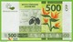 Voyo FRENCH POLYNESIA 500 Francs ND/2014 P5  B105a Surfix F4 UNC Flowers - Papeete (Polynésie Française 1914-1985)