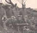 Carte Photo Militaire Allemand MANGIENNES  (Meuse-Argonne-Argonnen) MASCHINENGEWEHR-MITRAILLEUSE -Guerre-Krieg-14/18 - Material