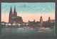 Köln - Dom Vom Rhein Aus Gesehen - 1920 - Punktstempel / Puntstempel - Koeln