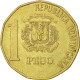 Monnaie, Dominican Republic, Peso, 1997, TTB, Laiton, KM:80.2 - Dominicaine