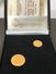 San Marino 1 E 2 Scudi Oro Anno 1988 Confezione Originale - Gold With Box And CoA - San Marino