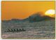 8590 USA Postcard Nature Transport Sport Canoe Rowing Water Wave - Aviron