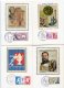 5746  - FRANCE    Collection  10 Cartes Sur Soie  : Evénement Et Expositions      TB - Collections, Lots & Séries