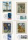 5747  - FRANCE    Collection  10 Cartes Sur Soie  : Histoire Et Evénement       TB - Colecciones & Series