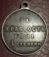 Russian Imperial Medal 1896 - Za Xrabrost. 4 Stepeni Low Number Early N 2800. Silver RARE - Rusland