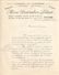 Lettre Ancienne/Fabrique De Cuisinières/Chauffage Serrurerie/Moïse DESTOMBES-LEBRUN/ TOURCOING/1930  FACT259 - Autres & Non Classés