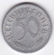 50 Reichspfennig 1935 A BERLIN Aluminium - 50 Reichspfennig