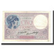 Billet, France, 5 Francs, 1926-08-19, TTB, Fayette:3.10, KM:72d - 5 F 1917-1940 ''Violet''