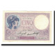 Billet, France, 5 Francs, 1933-07-20, SUP, Fayette:3.17, KM:72e - 5 F 1917-1940 ''Violet''