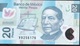 MEXICO P122j 20 PESOS 10.1.2012 Serie R    VF   NO P.h. ! - Mexique