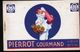 PIERROT GOURMAND - Carte Pub à Système ( Décalque Et Coloriage ) - Publicité