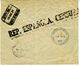ESPAÑA 1937 CARTA  RARA CENSURA DE BARCELONA Certificado Y  Expres  ELA 27 - Cartas & Documentos