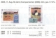 1887 ✅ Europa CEPT Art Painting Birds Bees Stamp On Stamp 2005 Uruguay 2v Set MNH ** 7ME - 2006