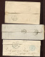 Delcampe - Lot Intéressant Et Varié De 100 Lettres  Entre 1751 Et 1900 (une De 1914), à Voir - Autres & Non Classés