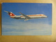 AIRLINE ISSUE / CARTE COMPAGNIE     SWISSAIR  DC 9    HB IFH - 1946-....: Moderne