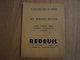 DOCUMENT PUBLICITAIRE REDEUIL PAIN FRAIS 1938 PARIS - Alimentaire