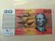 20 Dollari 1985 - 1974-94 Australia Reserve Bank (papier)