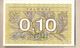 Lituania - Banconota Non Circolata FdS Da 0.10 Talonas - 1991 - Lituania