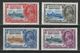 Bechuanaland SG 111-14, Mi 94-97 * MH - 1885-1964 Bechuanaland Protectorate