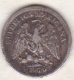 Mexico SECOND REPUBLIC . 5 Centavos 1876 Mo B . Argent . KM# 398.7 - México