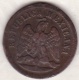 Mexico SECOND REPUBLIC . 1 Centavo 1876 Mo.  KM# 391.6 - Mexique